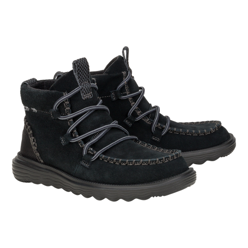 Reyes Suede - Black/Black - 2