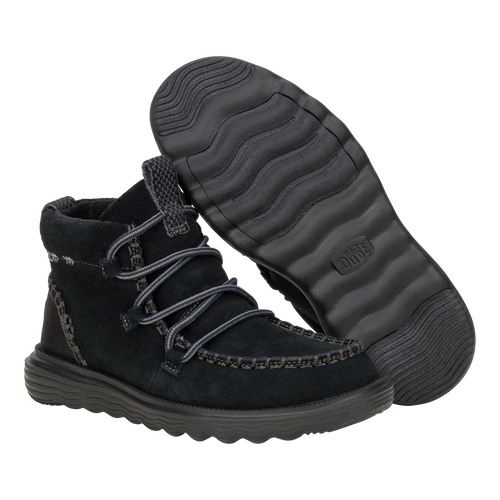 Reyes Suede - Black/Black - 3