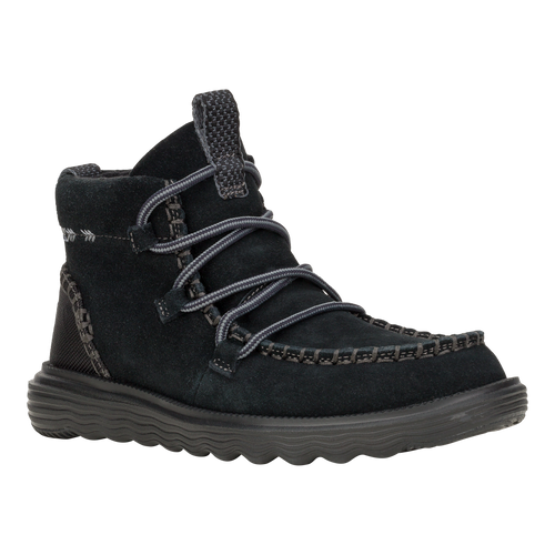 Reyes Suede - Black/Black - 7