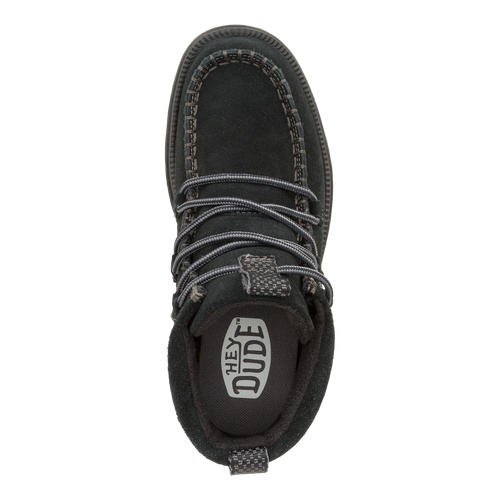 Reyes Suede - Black/Black - 6