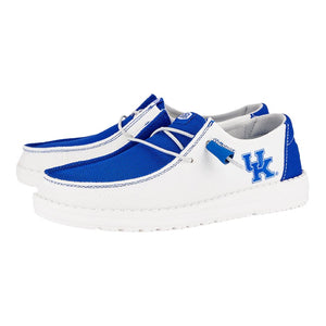 Wendy Kentucky White/Blue Women's Casual Shoes Hey Dude's
