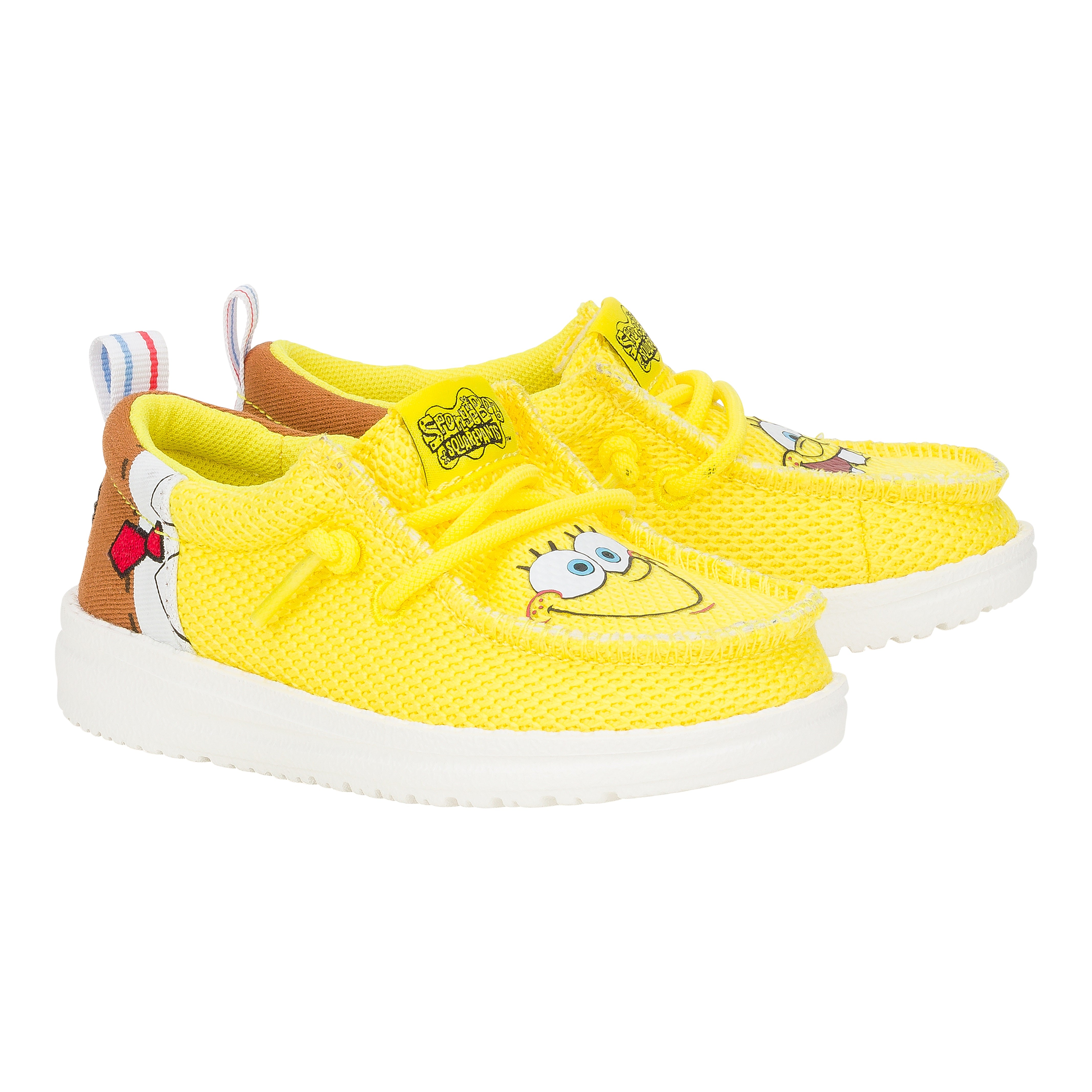 Yellow spongebob shoes sales