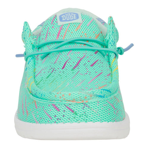 Wally Party Mesh - Lime Punch/White