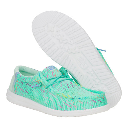 Wally Party Mesh - Lime Punch/White