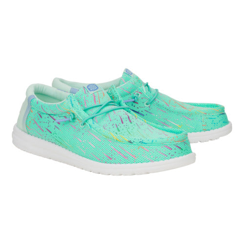 Wally Party Mesh - Lime Punch/White