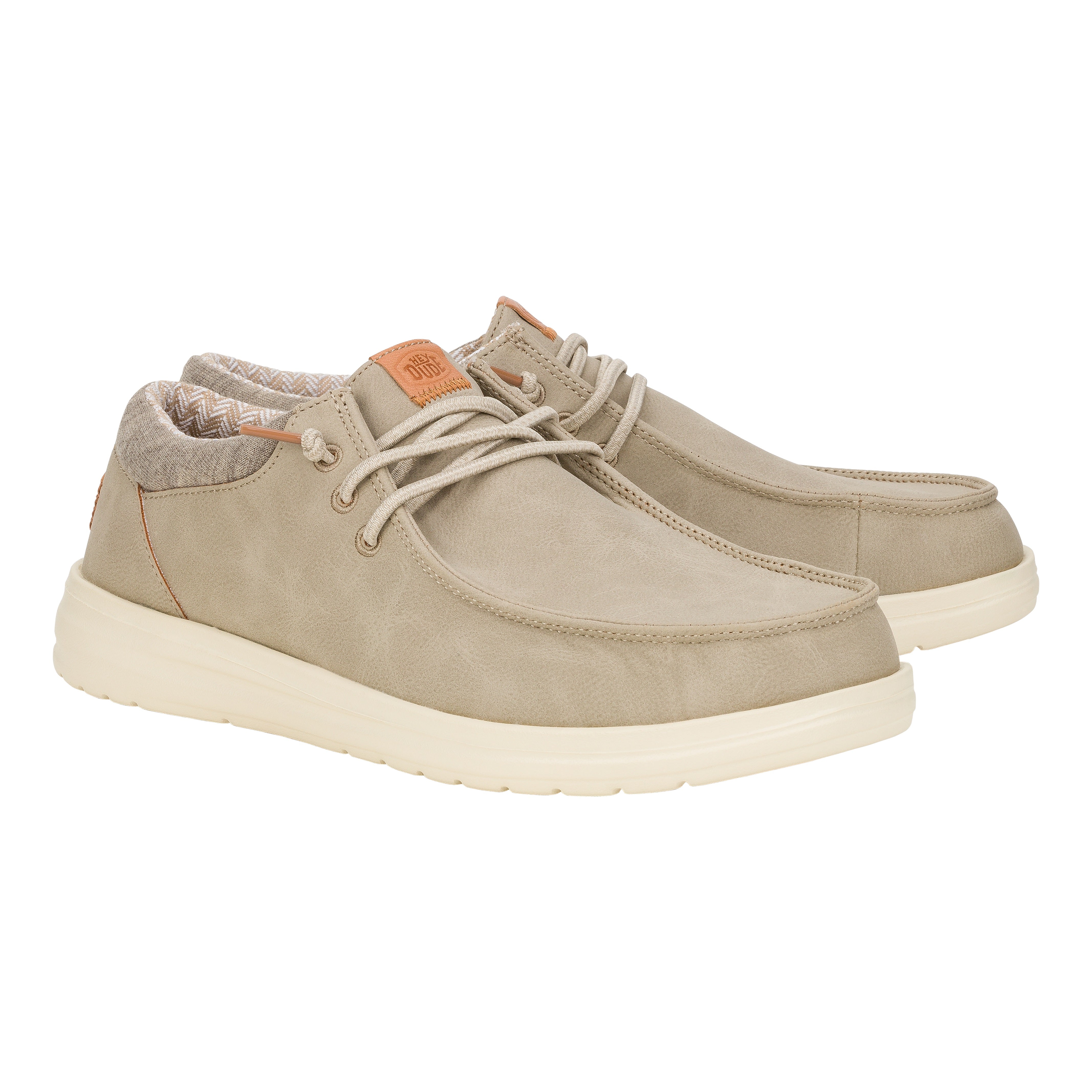 Paul Classic Taupe Grey Men s Casual HEYDUDE shoes