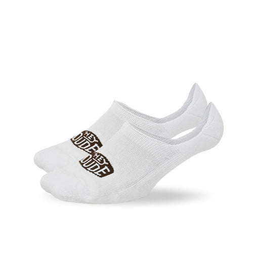 HEYDUDE No Show Sock 3 Pack - White - 4
