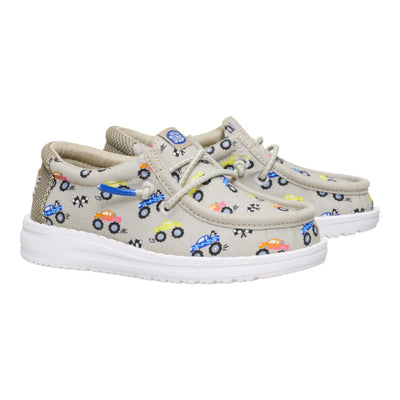 Scarpe Hey Dude Wally Youth Stretch - Moc Toe, Nero, Taglia 38 EU, Comode E Leggere - Foto 2