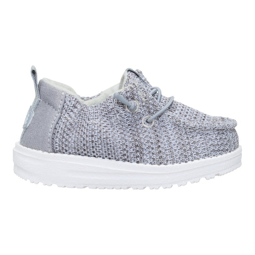 LilDude Slip On Core - Grey/White - 8