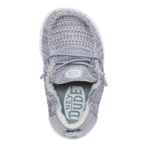 LilDude Slip On Core - Grey/White - 6