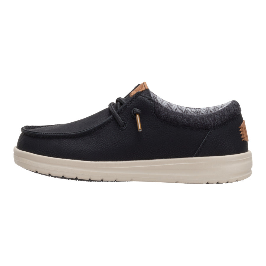 hey dude Paul Youth Classic Black Outlet Online Black Friday Shoes