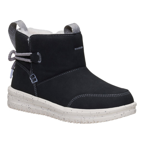 Camden Bow Boot Youth Cozy - Black - 7