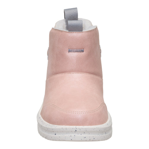 Camden Bow Boot Youth Cozy - Sparkle Pink - 4