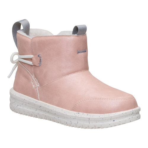 Camden Bow Boot Youth Cozy - Sparkle Pink - 7