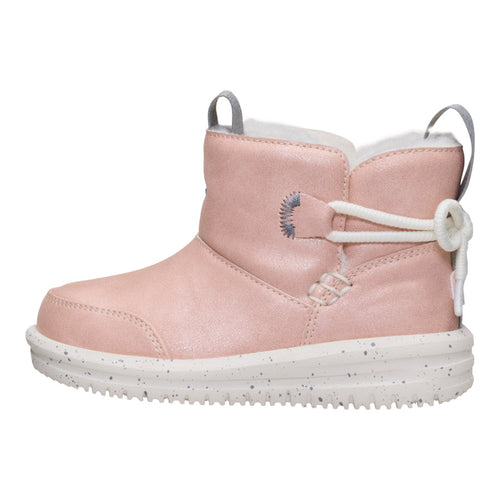 Camden Bow Boot Toddler Cozy - Sparkle Pink - 1