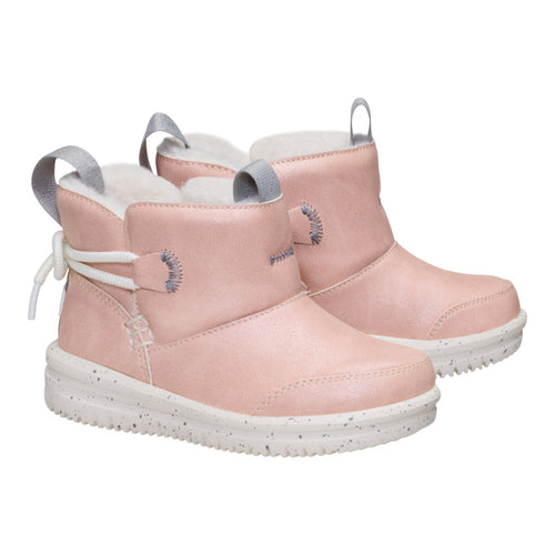 Camden Bow Boot Toddler Cozy - Sparkle Pink - 2