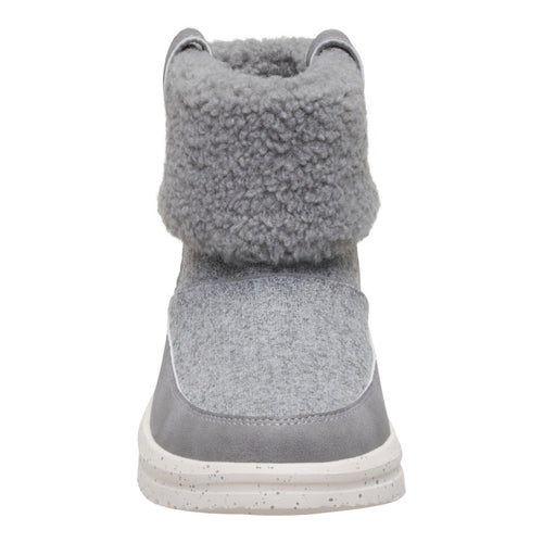 Camden Cuff Wool Cozy - Grey - 5