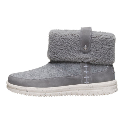 Camden Cuff Wool Cozy - Grey