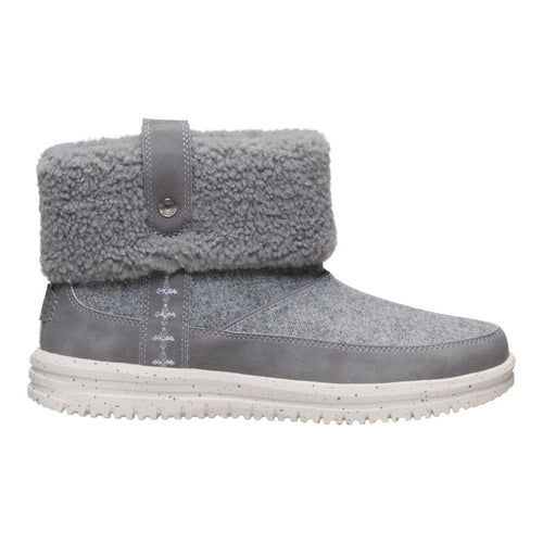 Camden Cuff Wool Cozy - Grey - 9