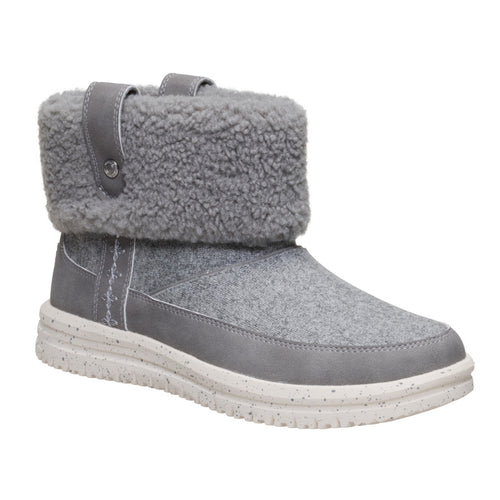 Camden Cuff Wool Cozy - Grey - 8