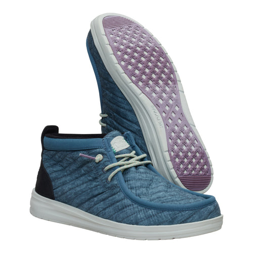 Wally Mid Gripr Washed Quilt - Stormy Blue/Multi - 3