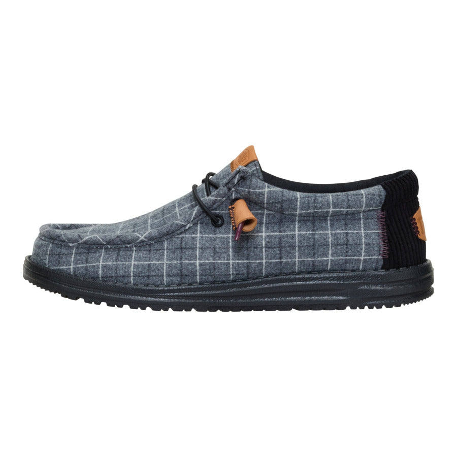 Wally Plaid Corduroy - Black/Multi - 1
