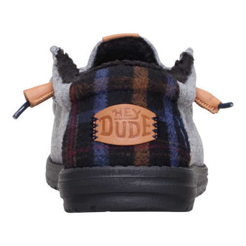Wally Cozy Plaid - Smoke Grey/Multi - 2