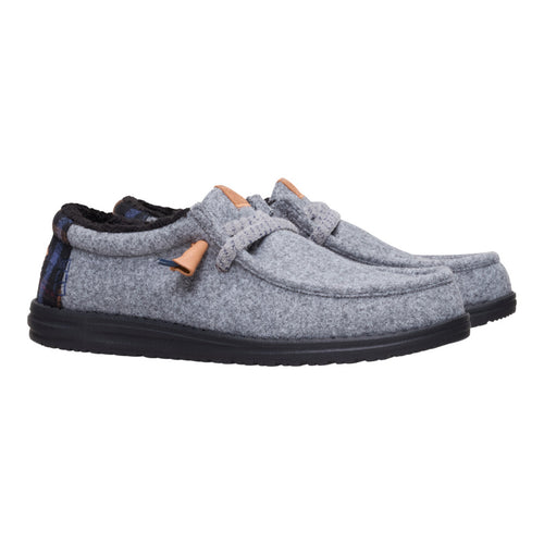 Wally Cozy Plaid - Smoke Grey/Multi - 3