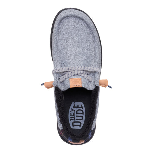 Wally Cozy Plaid - Smoke Grey/Multi - 6