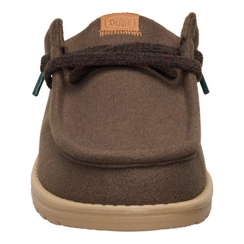 Wally Slip Cozy Plaid - Major Brown/Multi - 4