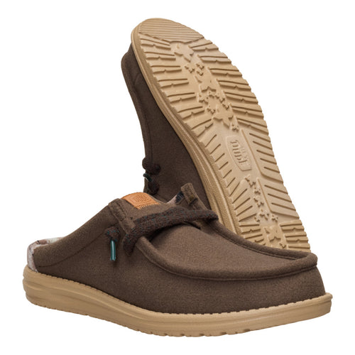 Wally Slip Cozy Plaid - Major Brown/Multi - 3