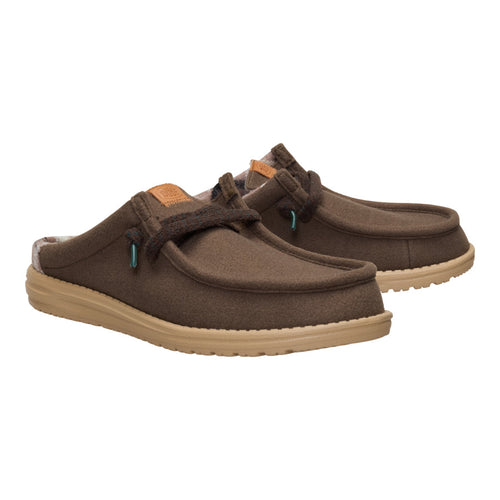 Wally Slip Cozy Plaid - Major Brown/Multi - 2