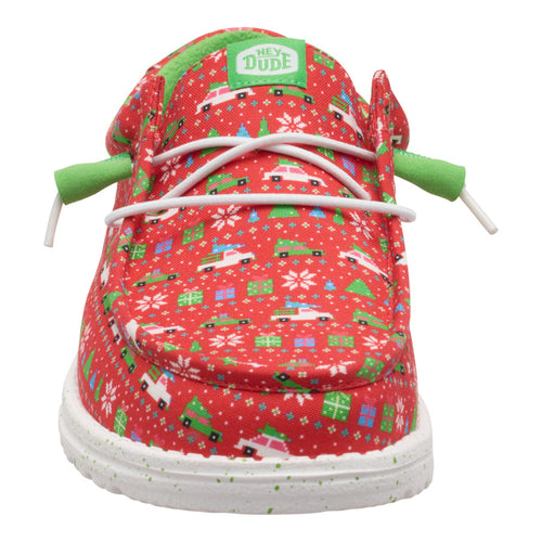 Wally Holiday Sweater - Red/Green/Multi - 5