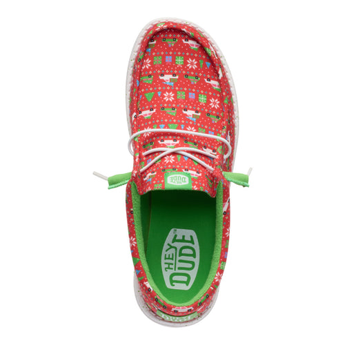 Wally Holiday Sweater - Red/Green/Multi - 8
