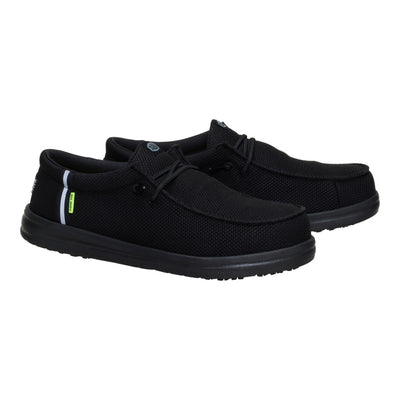 Wally Work Comp Toe - Black/Black