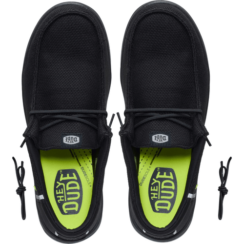 Wally Work Comp Toe - Black/Black - 5