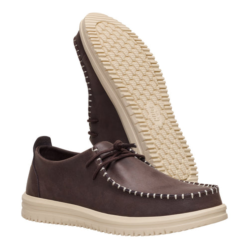 Wally NXT Moc Leather - Mole Brown/Wood Ash - 3