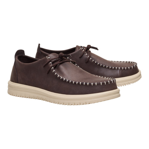 Wally NXT Moc Leather - Mole Brown/Wood Ash - 2