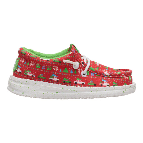 Wally Toddler Holiday Sweater - Red/Green - 9