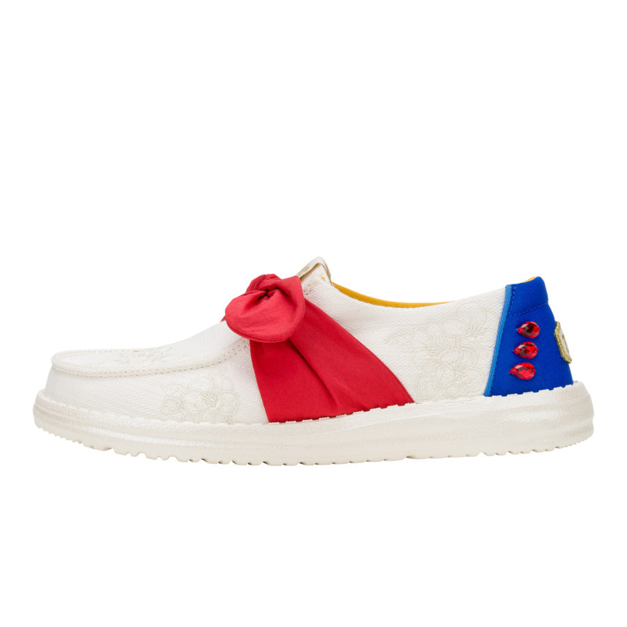 Wendy Bow Snow White - White/Blue/Red - 1