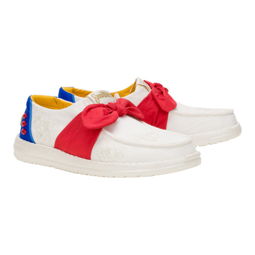 Wendy Bow Snow White - White/Blue/Red - 2