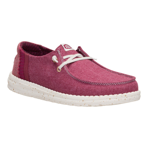 Wendy Break Brushed Linen - Burgundy - 7