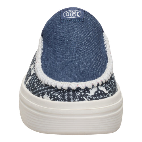 Austin Lift Denim Bandana - Blue Denim