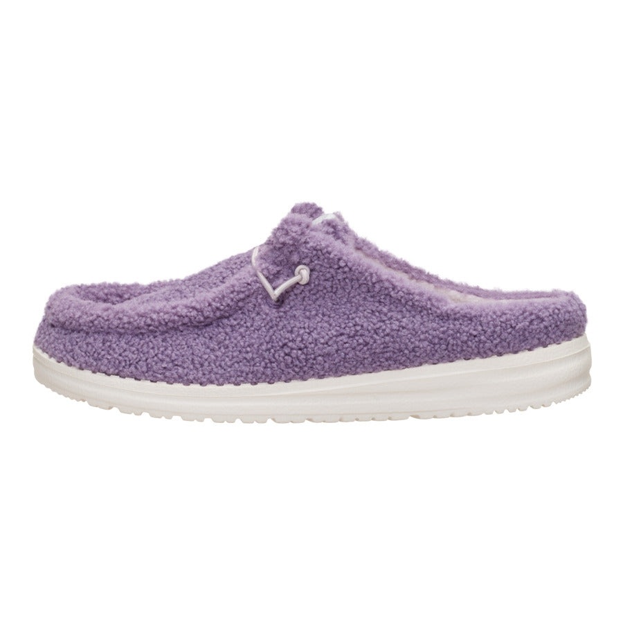 Wendy Slip Sherpa - Purple Ash - 1