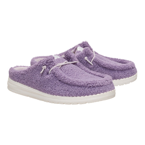 Wendy Slip Sherpa - Purple Ash - 2