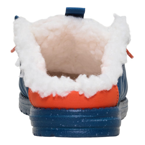 Wally Slip Camp - Navy/Orange - 5