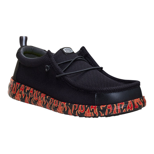 Wally Work CE Flames - Black/Salsa Red - 7