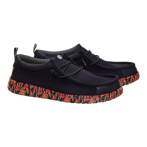 Wally Work CE Flames - Black/Salsa Red - 2