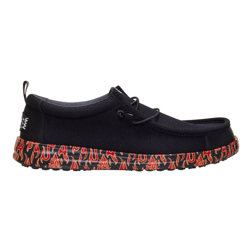 Wally Work CE Flames - Black/Salsa Red - 8