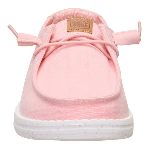 Wendy Chambray Grid - Pale Pink - 4